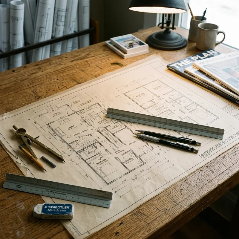 Ilustracja — Wybór idealnego projektu domu jednorodzinnego