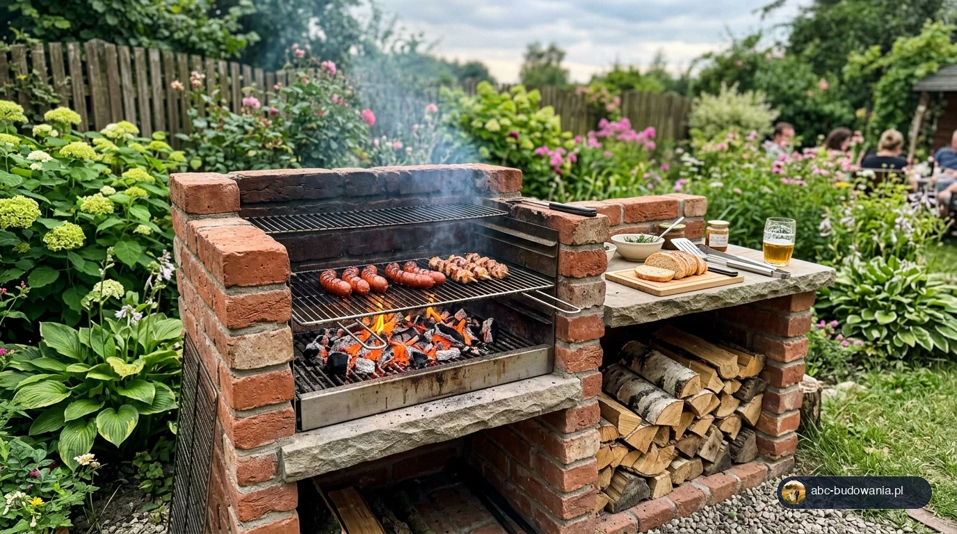 Jak zbudować grill murowany z cegły krok po kroku – projekt, koszty i wykonanie