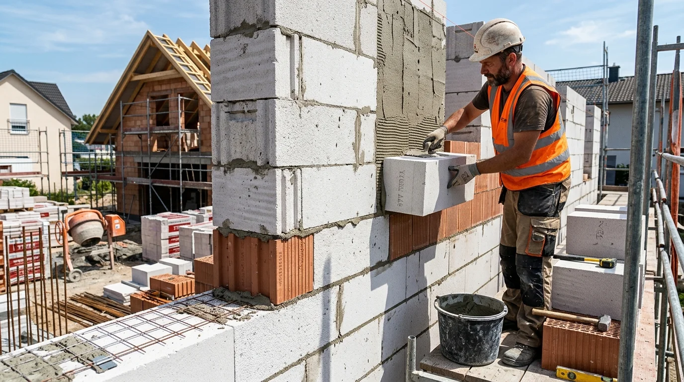 Z czego budować ściany domu: beton komórkowy, silikaty czy ceramika poryzowana?