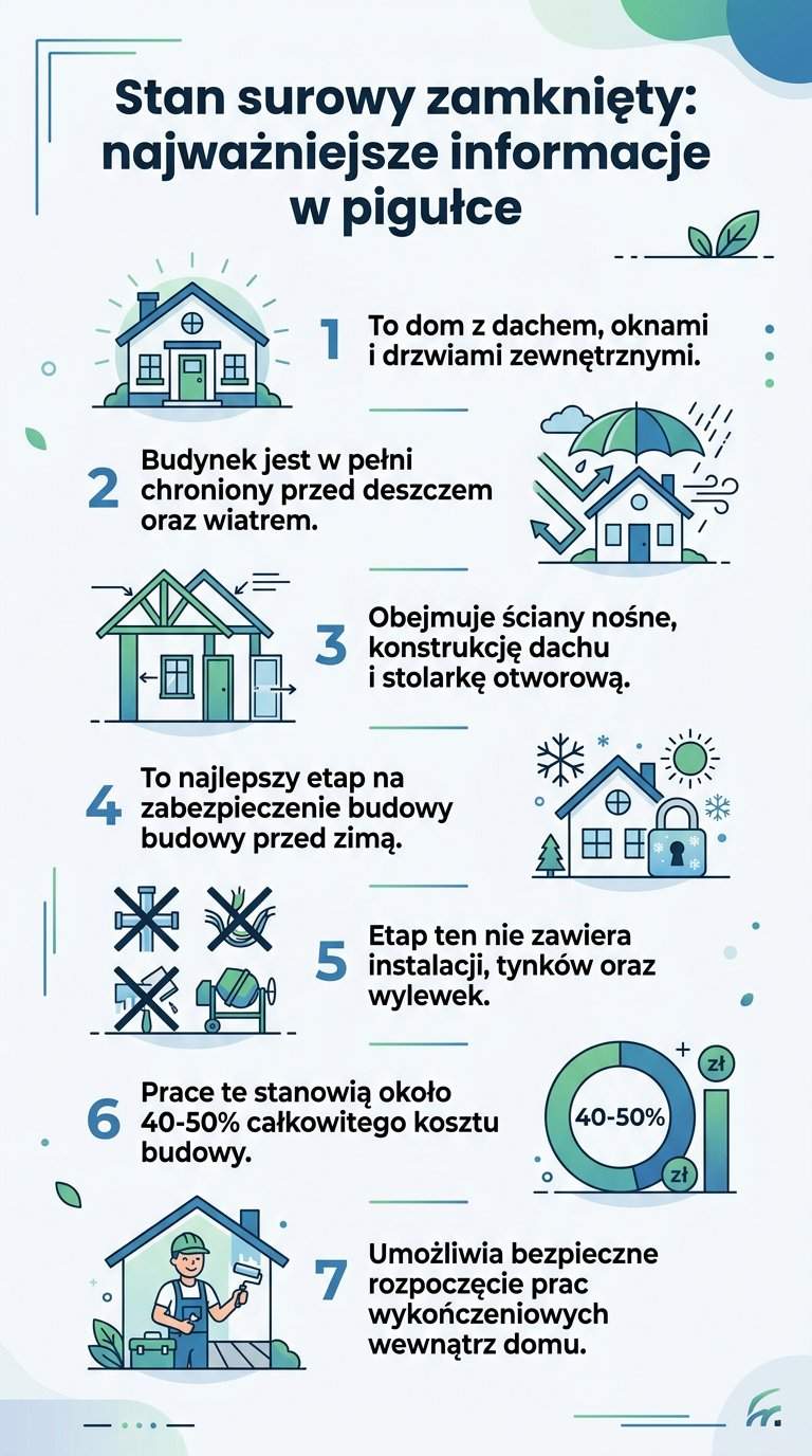 Infografika: Co oznacza stan surowy zamknięty? Wszystko, co musisz wiedzieć