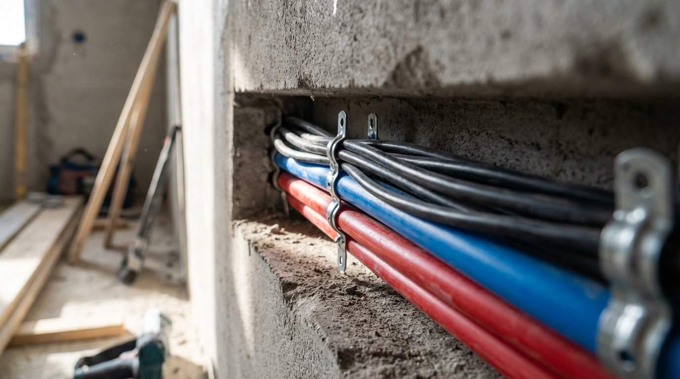 Czy instalacje elektryczne i wodne wykonuje się na etapie stanu surowego?