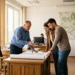 A wide-angle shot inside a bright